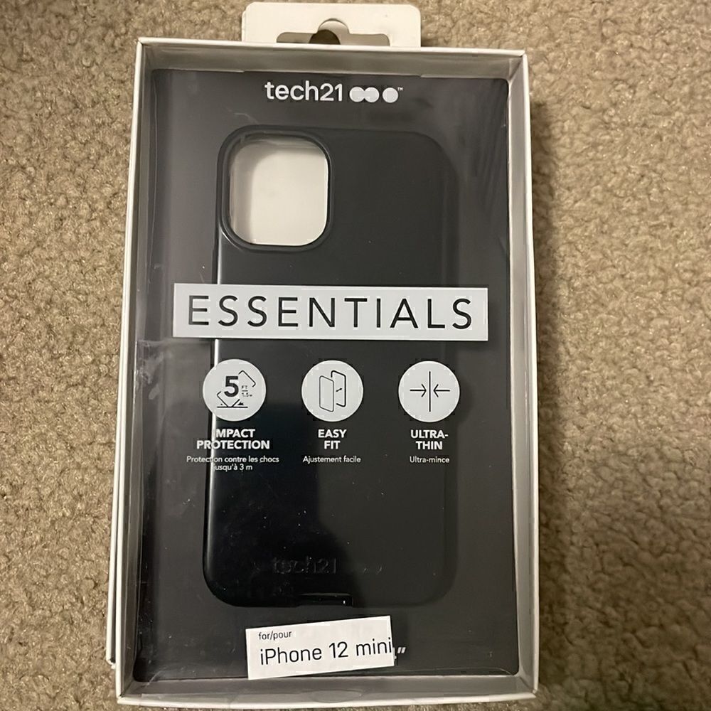Tech21 Essentials for iPhone 12 mini - Black